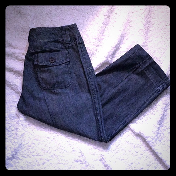 NEW New York & Co. crop trouser pants - Picture 2 of 8